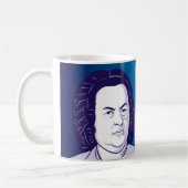 Johann Sebastian Bach Portraits Kaffeetasse (Links)