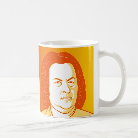 Johann Sebastian Bach Portraits Kaffeetasse