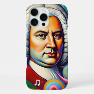 Johann Sebastian Bach Porträt iPhone 16 Pro Max Hülle