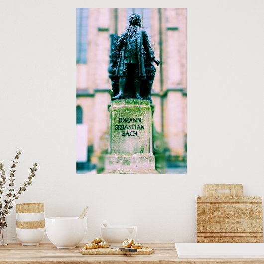 Johann Sebastian Bach Poster (Küche)