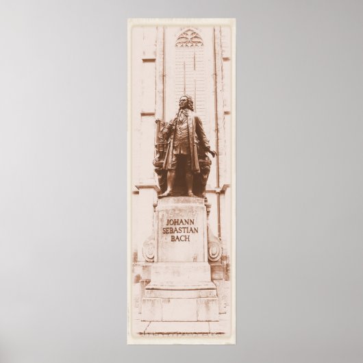 Johann Sebastian Bach Poster (Vorne)