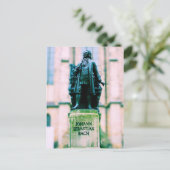 Johann Sebastian Bach Postkarte (Stehend Vorderseite)