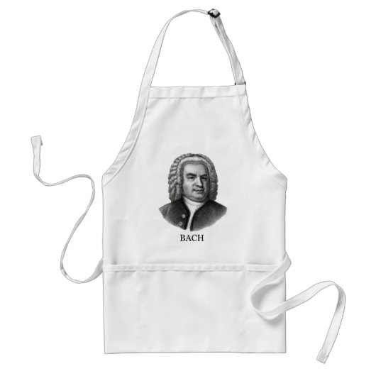 Johann Sebastian Bach, Schwarzes Schürze (Vorne)
