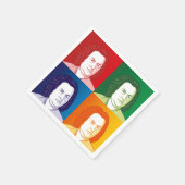 Johann Sebastian Bach Servietten (Ecke)