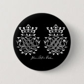 Johann Sebastian Bach Siegel Button (Vorderseite)