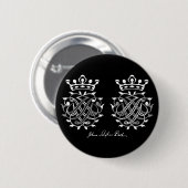 Johann Sebastian Bach Siegel Button (Vorne & Hinten)