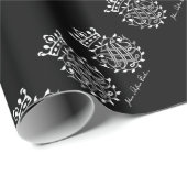 Johann Sebastian Bach Siegel Geschenkpapier (Rolleneckpunkt)