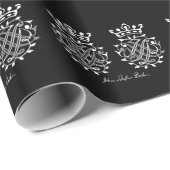 Johann Sebastian Bach Siegel Geschenkpapier (Rolleneckpunkt)