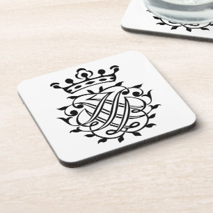 Johann Sebastian Bach Siegel Wappen Monogram Insig Getränkeuntersetzer