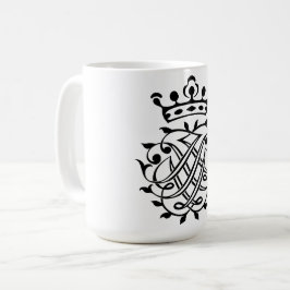 Johann Sebastian Bach Siegel Wappen Monogram Insig Kaffeetasse