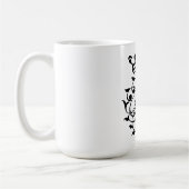 Johann Sebastian Bach Siegel Wappen Monogram Insig Kaffeetasse (Links)