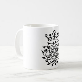 Johann Sebastian Bach Siegel Wappen Monogram Insig Kaffeetasse