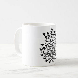 Johann Sebastian Bach Siegel Wappen Monogram Insig Kaffeetasse