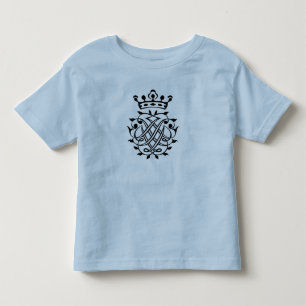 Johann Sebastian Bach Siegel Wappen Monogram Insig Kleinkind T-shirt