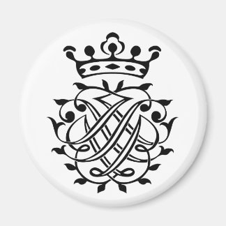 Johann Sebastian Bach Siegel Wappen Monogram Insig Magnet