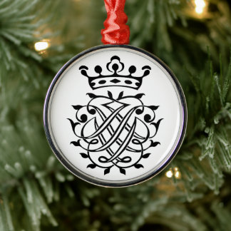 Johann Sebastian Bach Siegel Wappen Monogram Insig Ornament Aus Metall