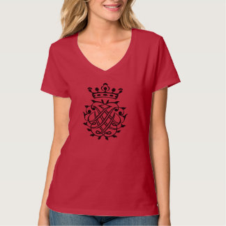 Johann Sebastian Bach Siegel Wappen Monogram Insig T-Shirt