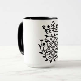 Johann Sebastian Bach Siegel Wappen Monogram Insig Tasse