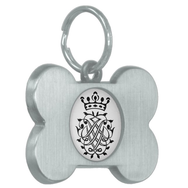 Johann Sebastian Bach Siegel Wappen Monogram Insig Tiermarke (Vorderseite links)