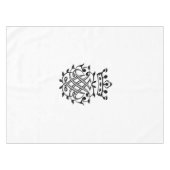 Johann Sebastian Bach Siegel Wappen Monogram Insig Tischdecke (Vorderseite (Horizontal))