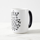 Johann Sebastian Bach Siegel Wappen Monogram Insig Verwandlungstasse (VorderseiteRechts)