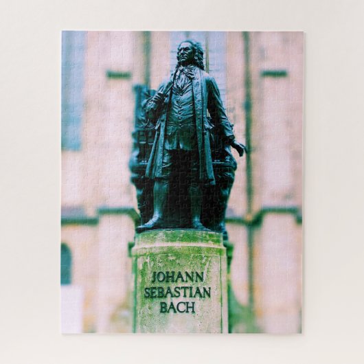 Johann Sebastian Bach Statue - 16x20 - 520 Stk. Puzzle (Vertikal)