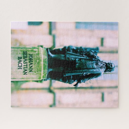 Johann Sebastian Bach Statue - 16x20 - 520 Stk. Puzzle (Horizontal)