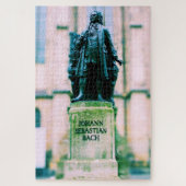 Johann Sebastian Bach-Statue - 20x30 - 1014 PC Puzzle (Vertikal)