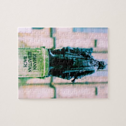 Johann Sebastian Bach-Statue - 8x10 - PC 110 Puzzle (Horizontal)