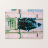 Johann Sebastian Bach-Statue-Puzzlespiel Puzzle (Horizontal)