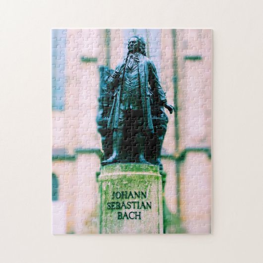 Johann Sebastian Bach-Statue-Puzzlespiel Puzzle (Vertikal)