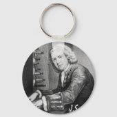 Johann Sebastian Bach Stuff Schlüsselanhänger (Vorderseite)
