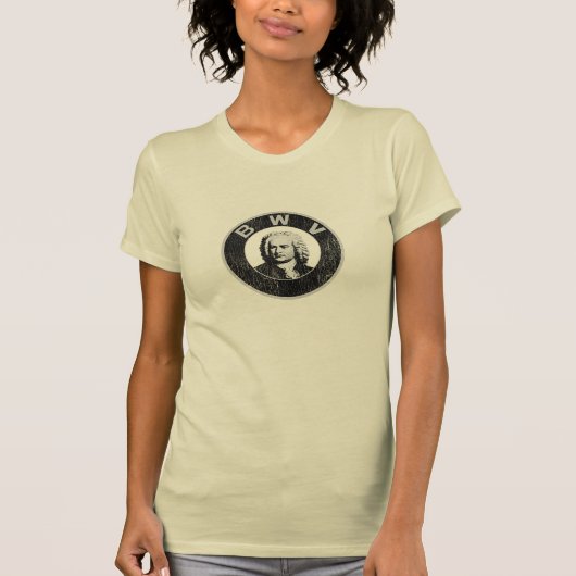 Johann Sebastian Bach T-Shirt (Vorderseite)