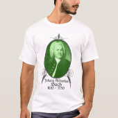 Johann Sebastian Bach T-Shirt (Vorderseite)
