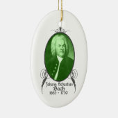 Johann Sebastian Bach-Verzierung Keramik Ornament (Rechts)