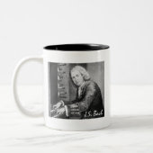 Johann- Sebastian BachTasse Zweifarbige Tasse (Links)