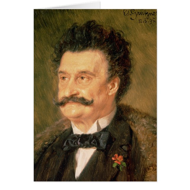 Johann Strauss, das jüngeres, 1895 (Vorne)