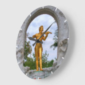Johann Strauss Große Wanduhr (Winkel)