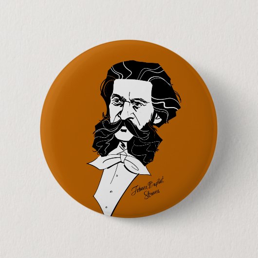 Johann Strauß Jr. Button (Vorderseite)