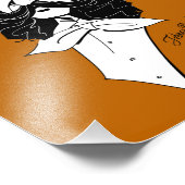 Johann Strauß Jr. Fotodruck (Ecke)