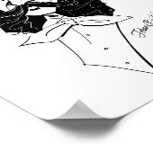 Johann Strauß Jr. Poster (Ecke)