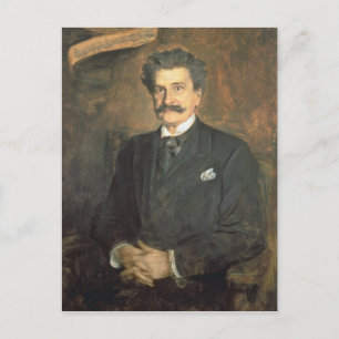 Johann Strauß the Young, 1895 Postkarte