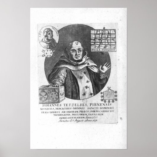 Johann Tetzel Poster (Vorne)