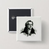 Johann Wolfgang Goethe graviert durch Delacroix Button (Vorne & Hinten)