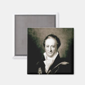 Johann Wolfgang Goethe Magnet (Vorderseite/Rückseite)