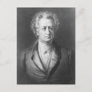 Johann Wolfgang Goethe Postkarte