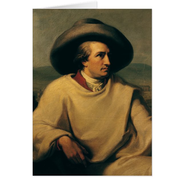 Johann Wolfgang von Goethe (Vorne)