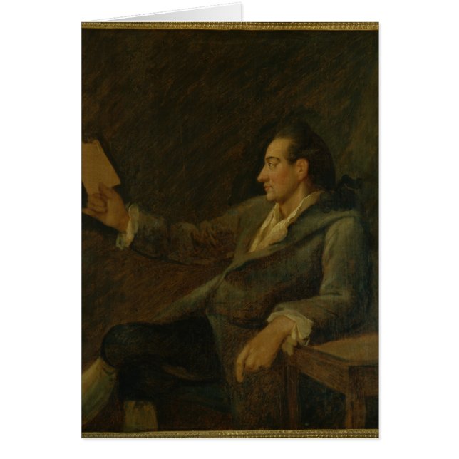 Johann Wolfgang von Goethe, 1775 (Vorne)