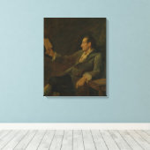 Johann Wolfgang von Goethe, 1775 Leinwanddruck (Insitu (Holzboden))