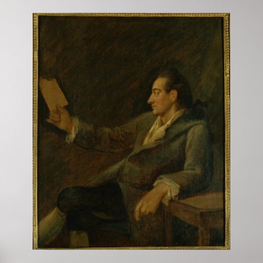 Johann Wolfgang von Goethe, 1775 Poster (Vorne)